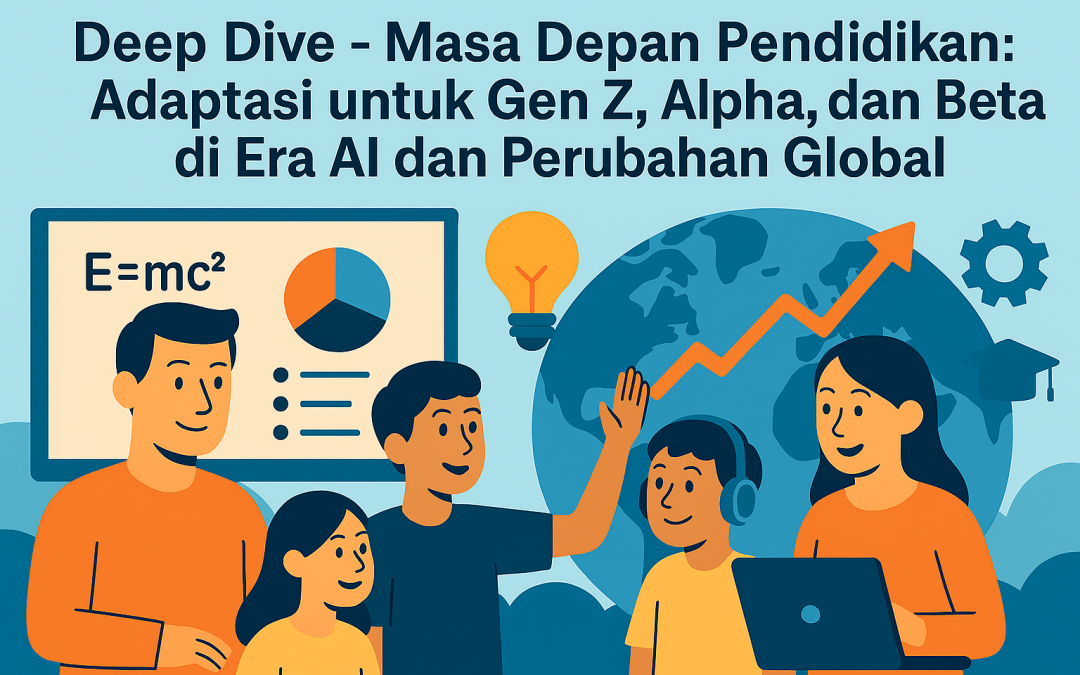 Deep Dive – Masa Depan Pendidikan: Adaptasi untuk Gen Z, Alpha, dan Beta di Era AI dan Perubahan Global.
