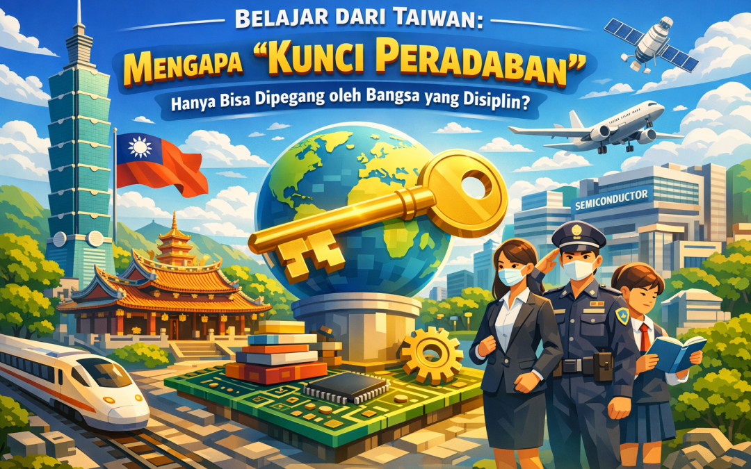 Belajar dari Taiwan: Mengapa “Kunci Peradaban” Hanya Bisa Dipegang oleh Bangsa yang Disiplin?