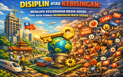 DISIPLIN ATAU KEBISINGAN: MENGAPA KEGADUHAN MEDIA SOSIAL TIDAK AKAN PERNAH MEMBANGUN MASA DEPAN.
