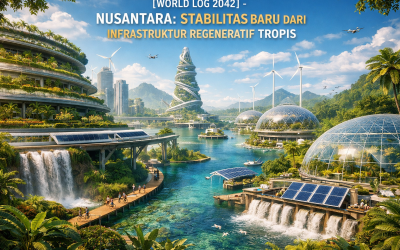 [WORLD LOG 2042] – Nusantara: Stabilitas Baru dari Infrastruktur Regeneratif Tropis.