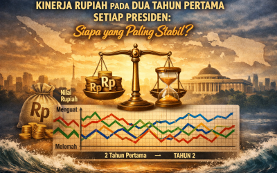Kinerja Rupiah pada Dua Tahun Pertama Setiap Presiden: Siapa yang Paling Stabil?